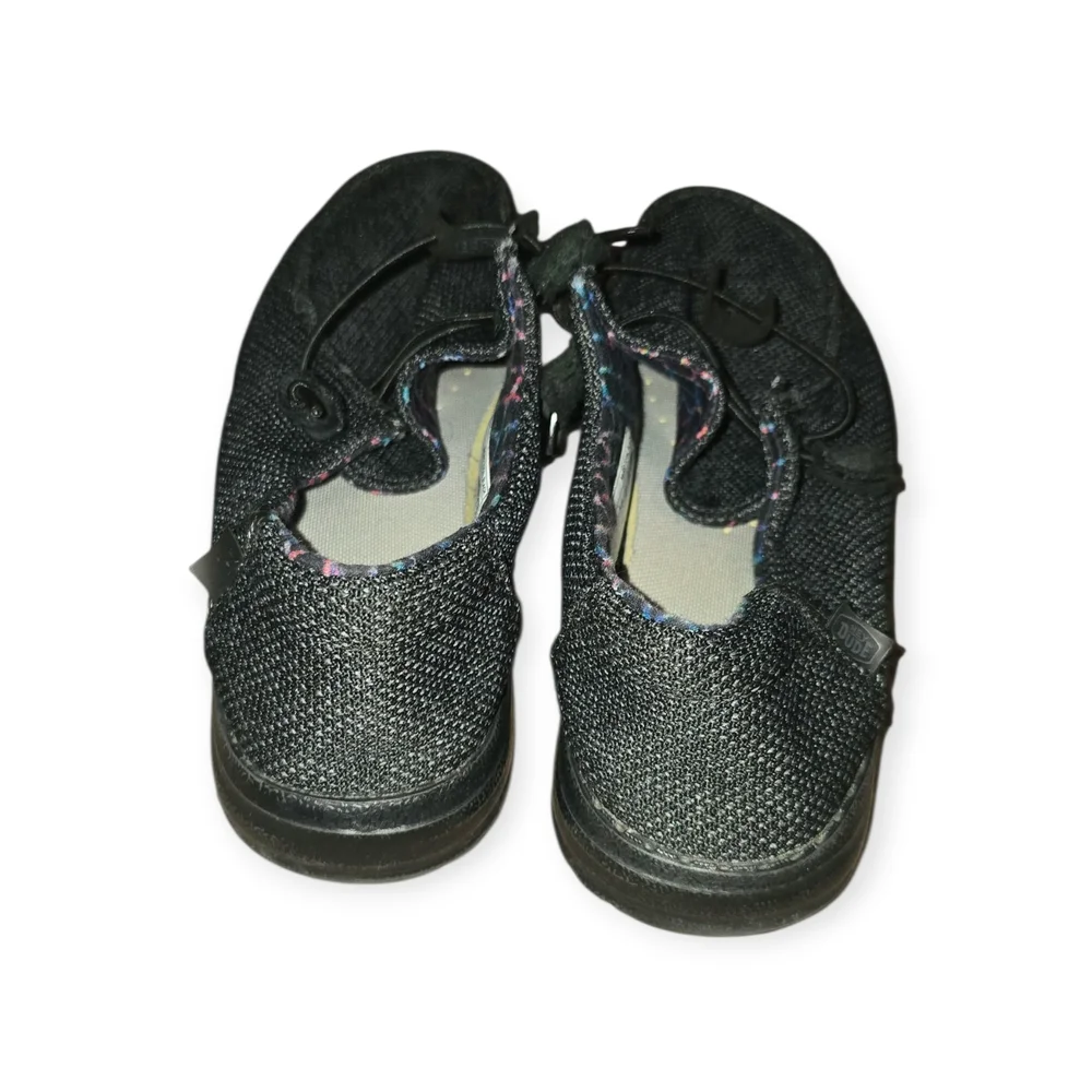 Hey Dude Women's Black Loafers - Picture 4 of 7